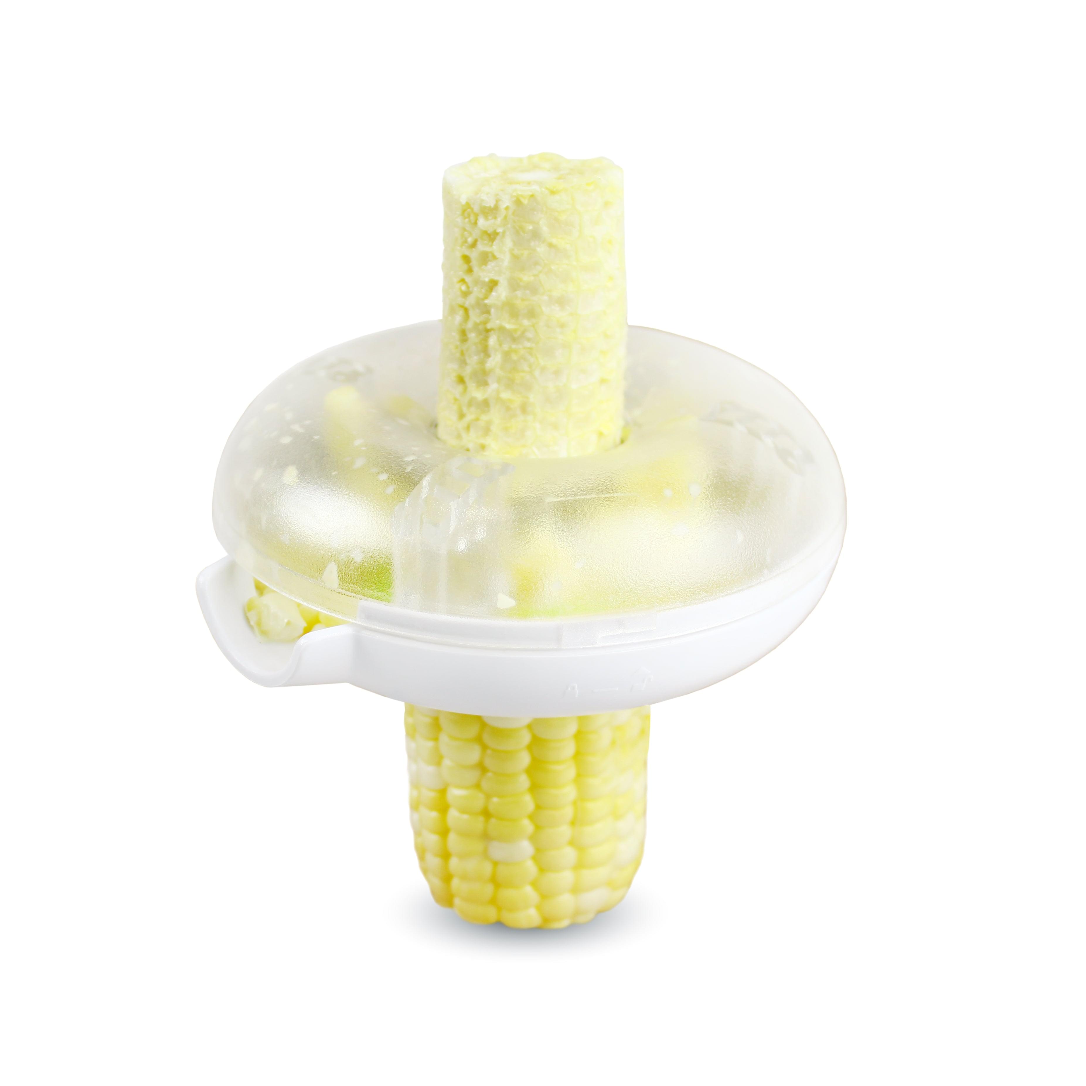 This corn kerneler that catches all the corn in one fell swoop