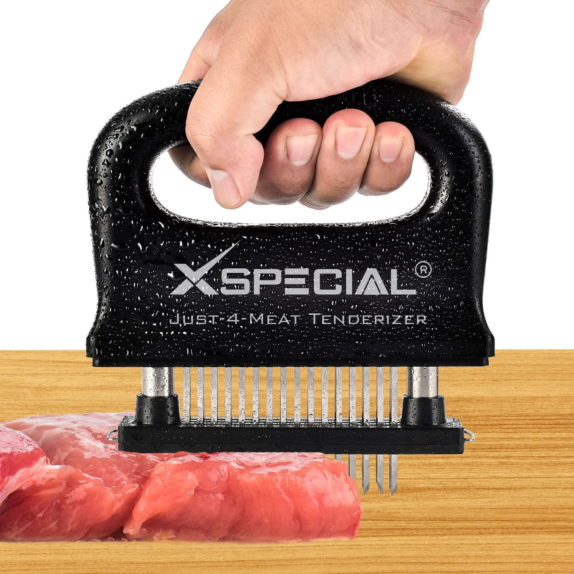 Deluxe Meat Tenderizer Tool 48 Blade Stainless Steel – XSpecial